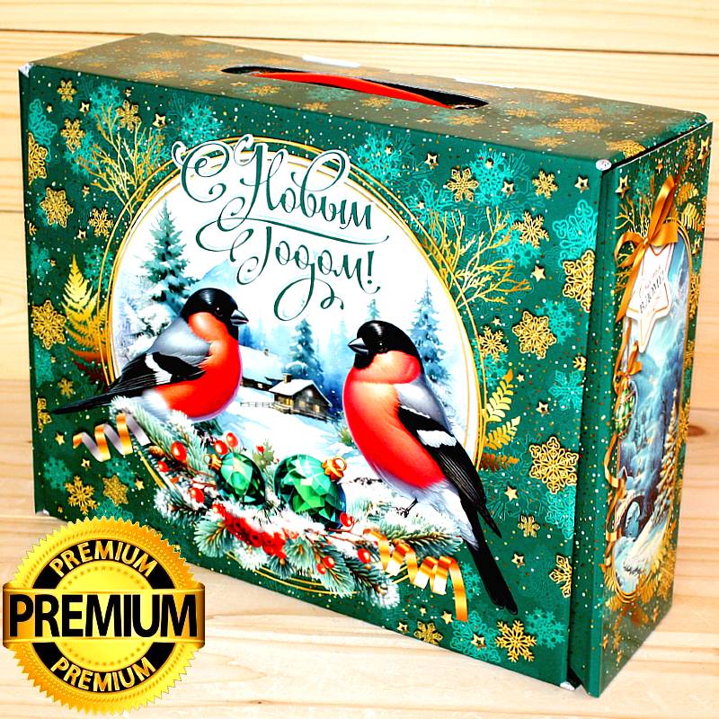 Премиум подарок в картонной упаковке на Новый 2026 год в Белоозёрском