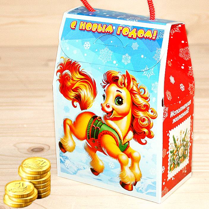 Детский новогодний подарок весом 300 грамм в Белоозёрском