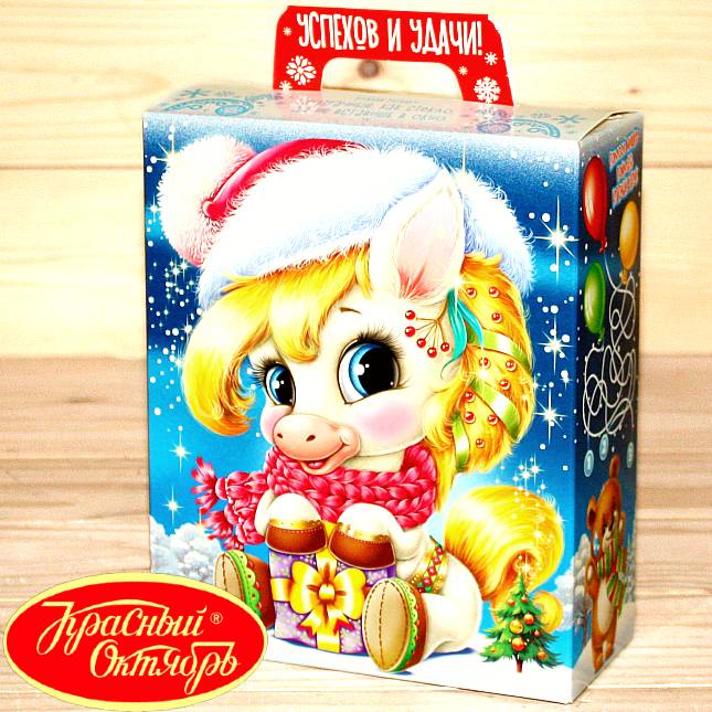 Сладкий новогодний подарок от Красного Октября 2026 в Белоозёрском
