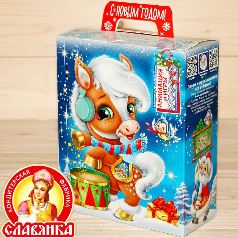 Сладкий новогодний подарок от Славянки 2026 в Белоозёрском