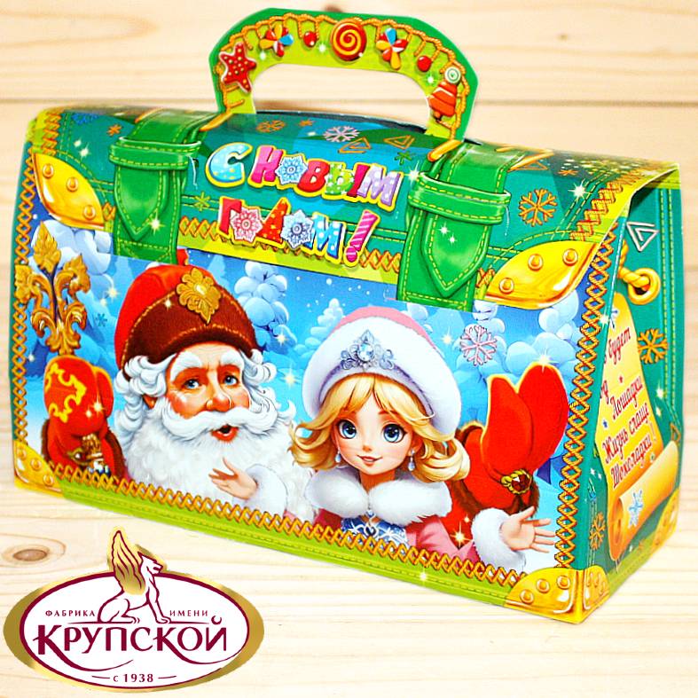 Сладкий новогодний подарок от фабрики Крупская в Белоозёрском