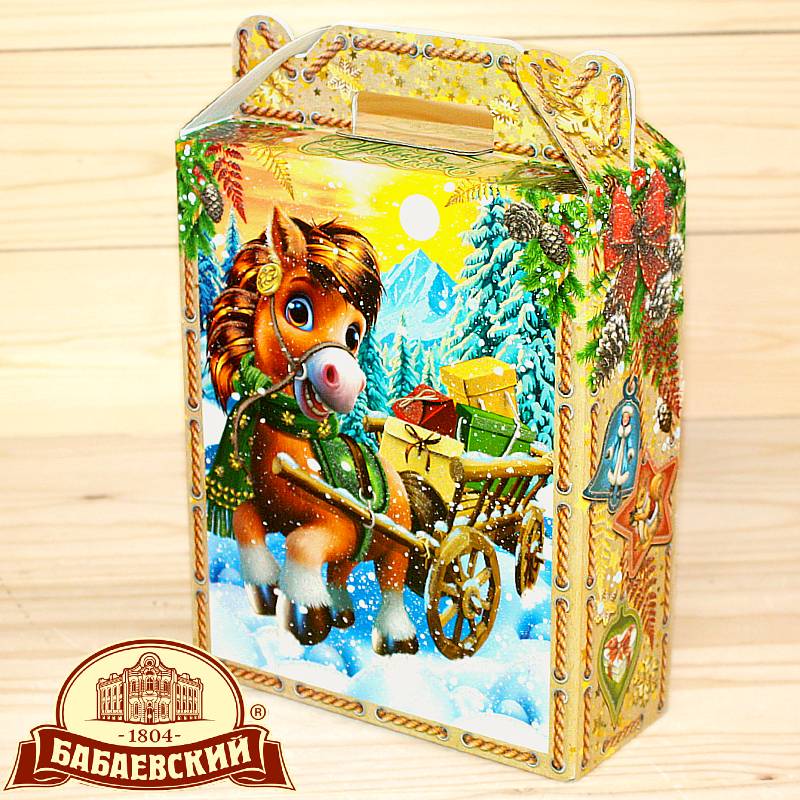 Подарок Бабаевский в картонной упаковке 850 грамм в Белоозёрском